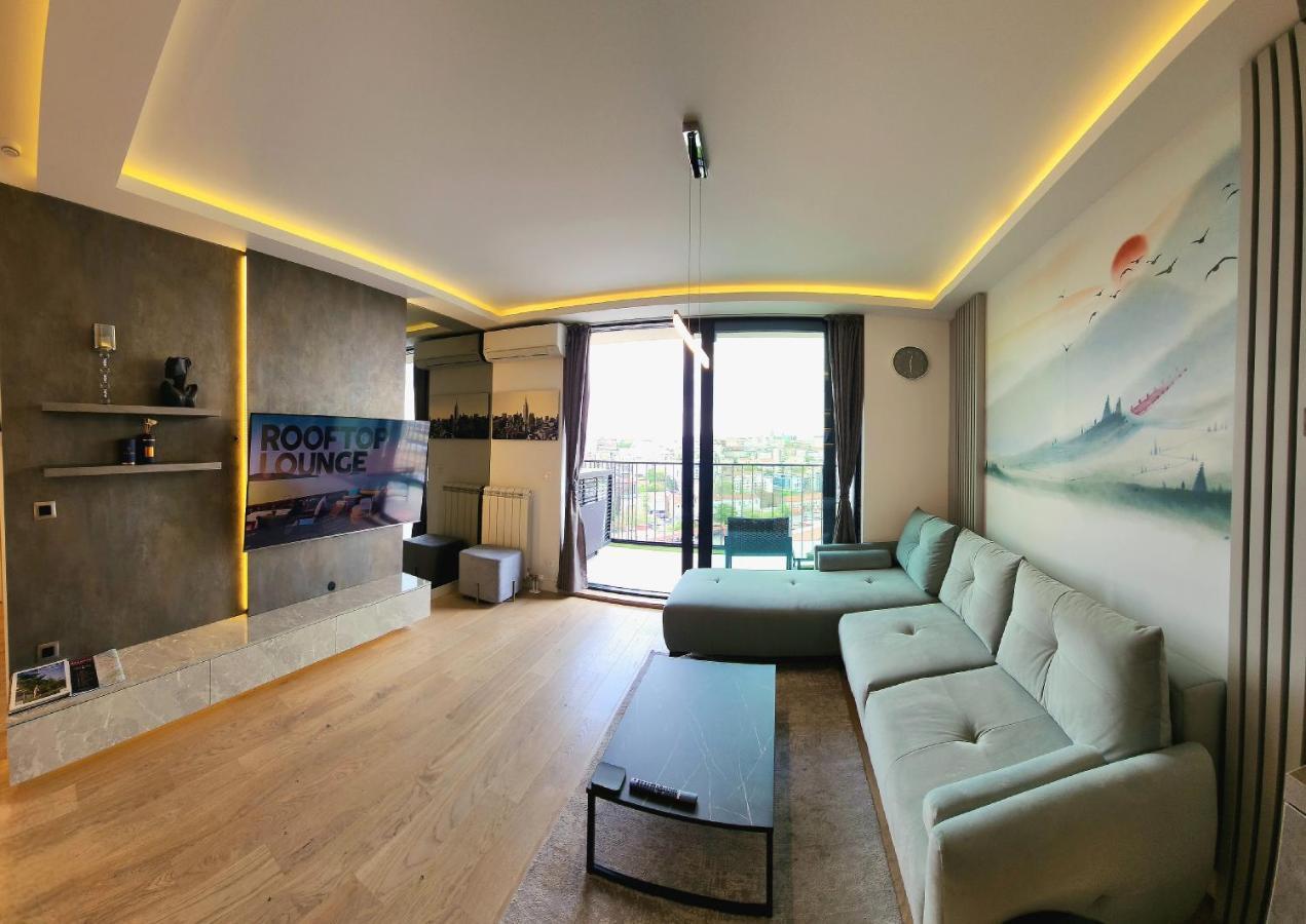 Belgrade Waterfront 16Th Fl Lux Apt. W/ City View Esterno foto