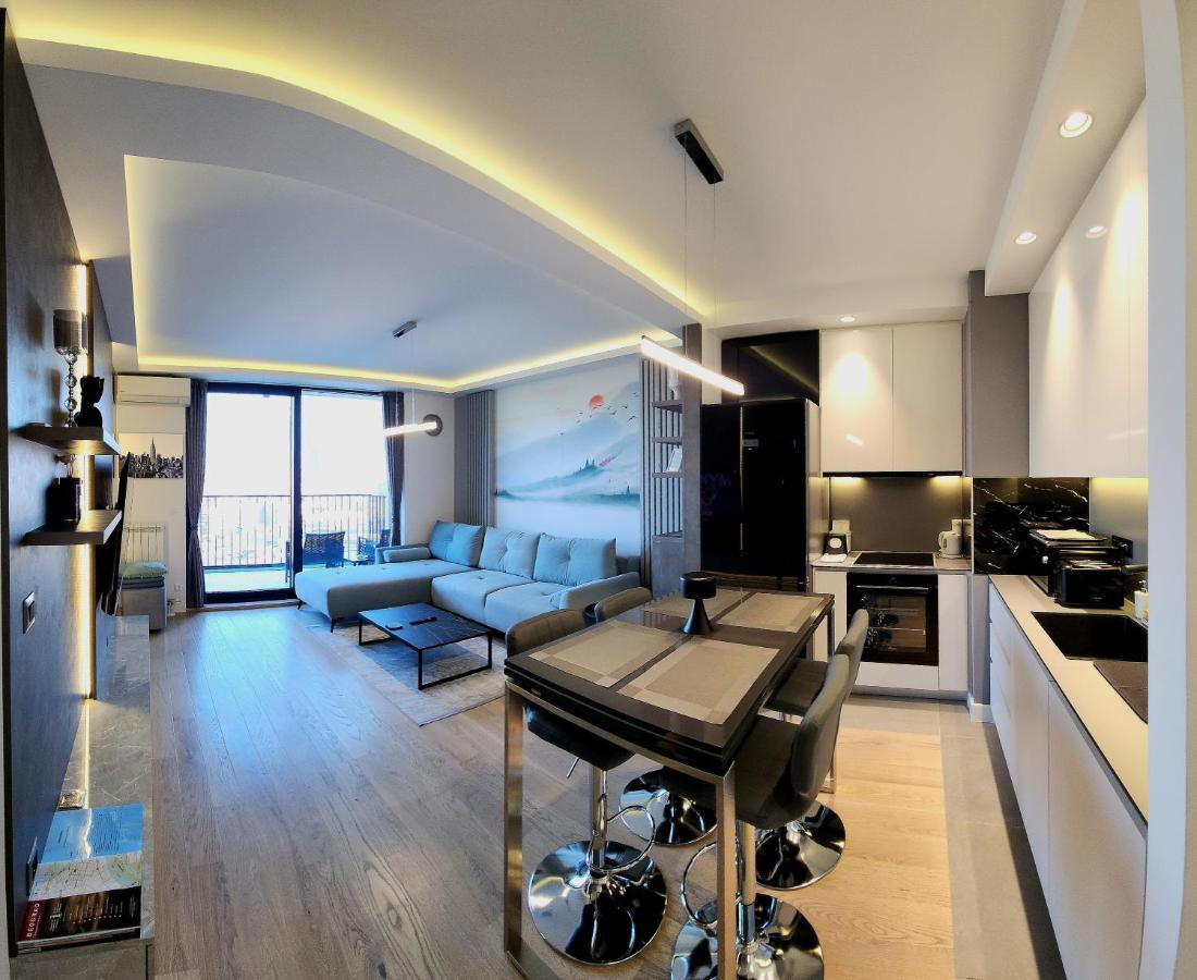 Belgrade Waterfront 16Th Fl Lux Apt. W/ City View Esterno foto