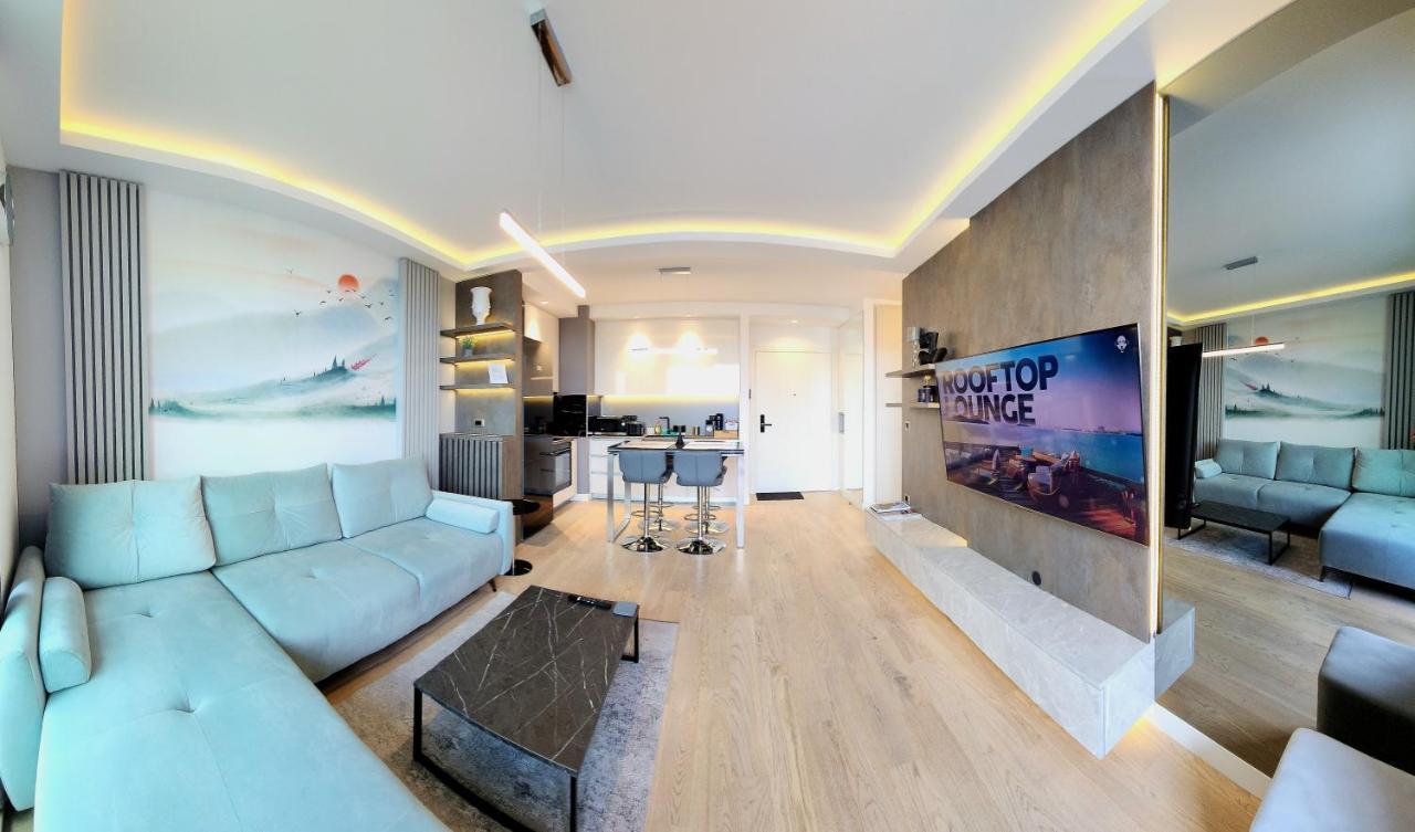 Belgrade Waterfront 16Th Fl Lux Apt. W/ City View Esterno foto