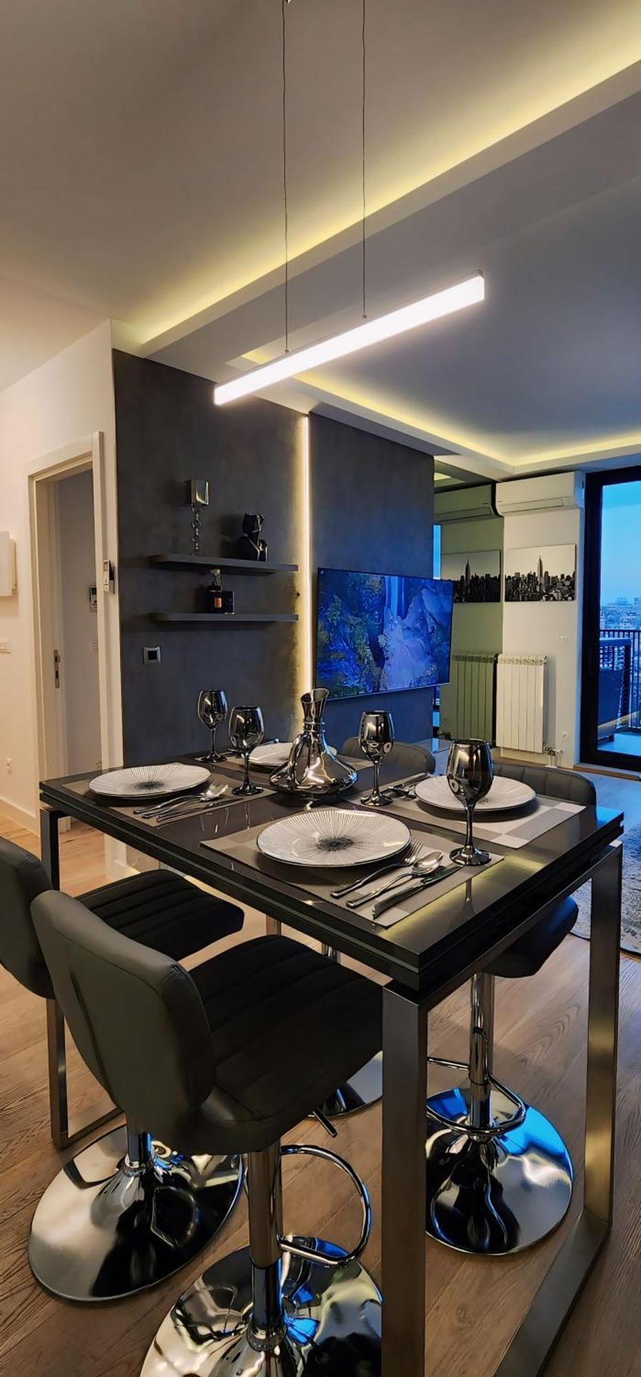 Belgrade Waterfront 16Th Fl Lux Apt. W/ City View Esterno foto