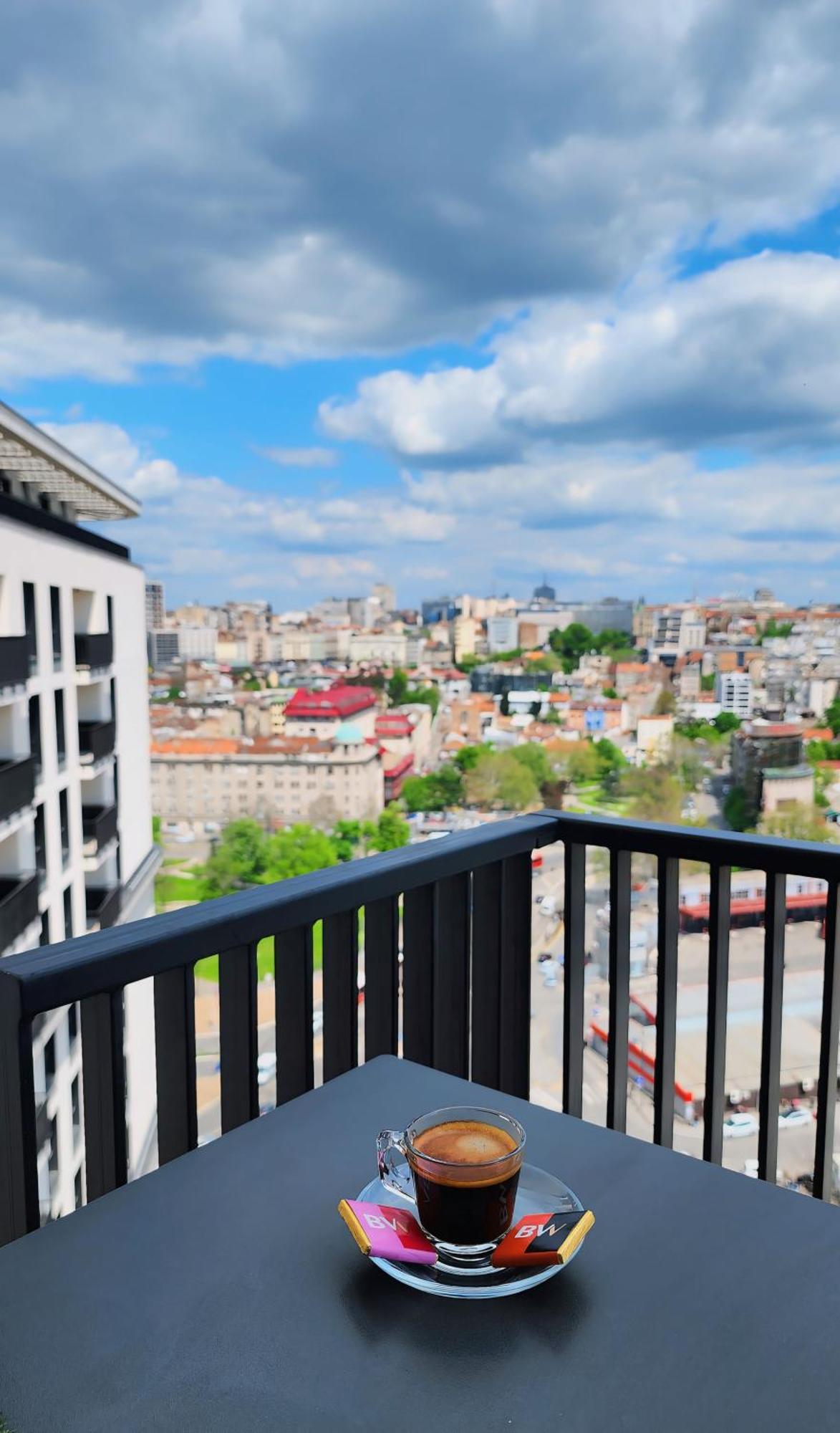 Belgrade Waterfront 16Th Fl Lux Apt. W/ City View Esterno foto