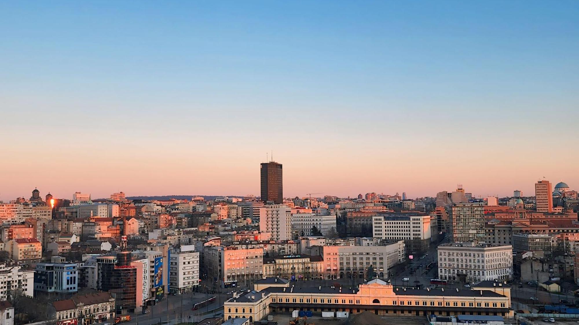 Belgrade Waterfront 16Th Fl Lux Apt. W/ City View Esterno foto
