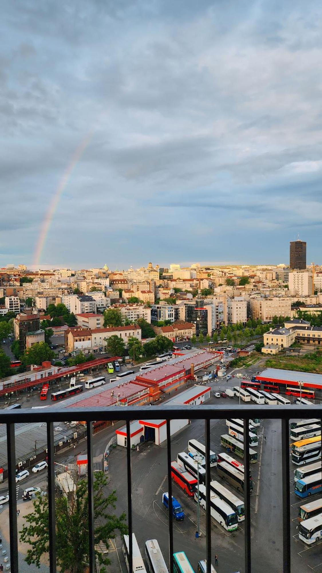 Belgrade Waterfront 16Th Fl Lux Apt. W/ City View Esterno foto